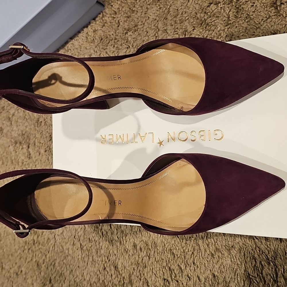 Gibson Latimer Women's Dark Purple Heels